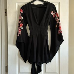 Black Fashion Nova romper
